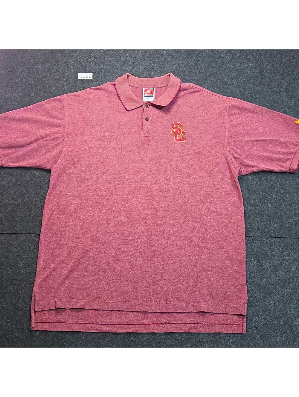 Nike USC Trojans XL Polo Shirt - Red Team Sports